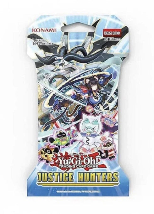 Yu-Gi-Oh Justice Hunters Booster Pack 1st Edition
