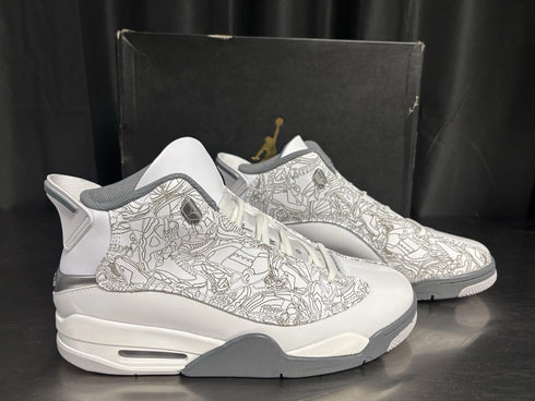 Air Jordan’s Men’s Size 10 Dub Zero Cool Grey Shoes New In Box