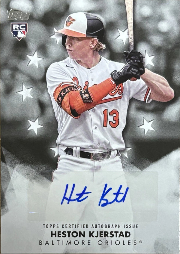 2024 Topps Heston Kjerstad Baltimore Orioles Rookie Auto #BSA2-HK