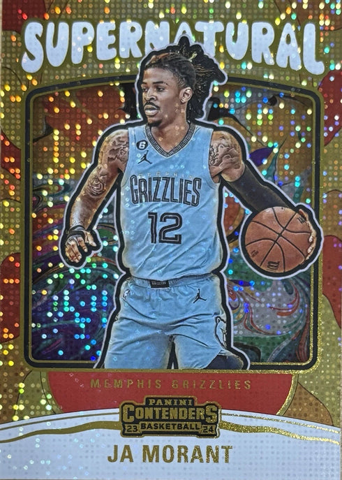 2024 Contenders Ja Morant Memphis Grizzlies Supernatural #19