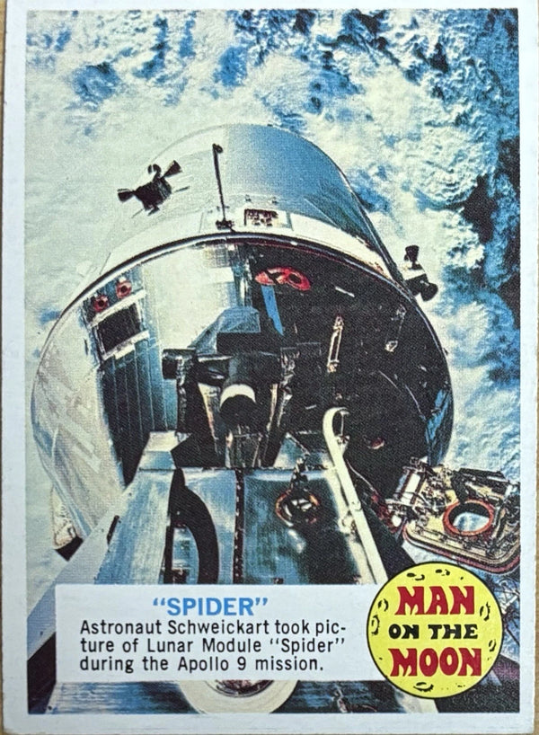 1969 Topps Man On The Moon “Spider” #37B