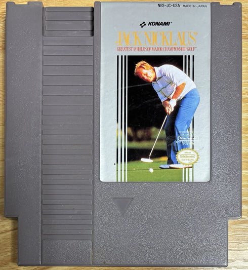 Nintendo Jack Nicklaus Greatest 18 Holes Of Major Championship Golf Cartridge