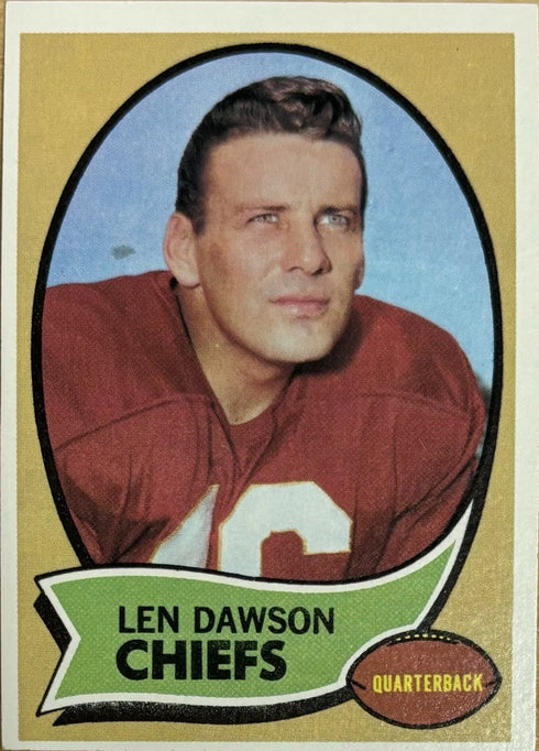 1970 Len Dawson Kansas City Chiefs #1