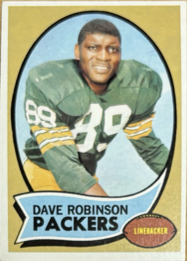 1970 Topps Dave Robinson Green Bay Packers #102