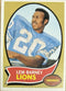 1970 Topps Lem Barney Detroit Lions #75