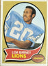 1970 Topps Lem Barney Detroit Lions #75