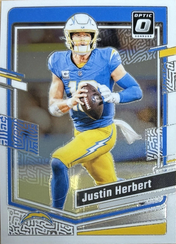 2023 Donruss Optic Justin Herbert Los Angeles Chargers #104