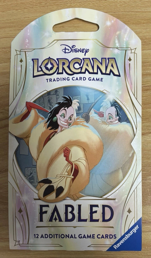 2025 Lorcana Fabled 12 Card Hanger