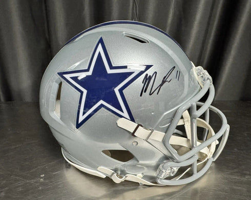 Dallas Cowboys Micah Parsons Signed Authentic Full Size Helmet JSA