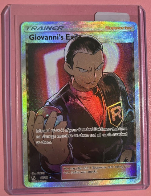 Giovanni's Exile - 67/68 - Full Art Ultra Rare Mint