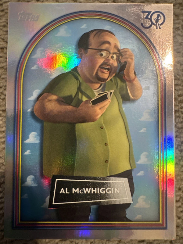 2025 Topps Toy Story 30th Anniversary Al McWhiggin Refractor #53