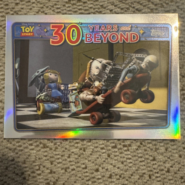 2025 Topps 30 Years of Toy Story #30Y-14 Woody's Escape Plan