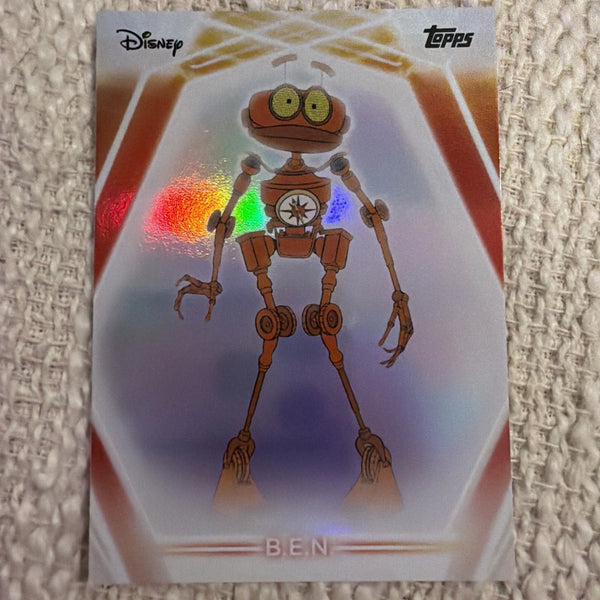2026 Topps Disney Neon B.E.N Holofoil #150