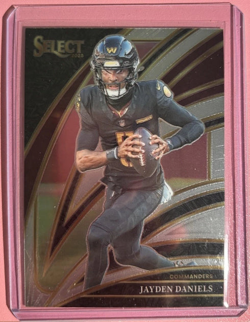 Panini Select Football 2025 Club Level Rookie Jayden Daniels Commanders #289