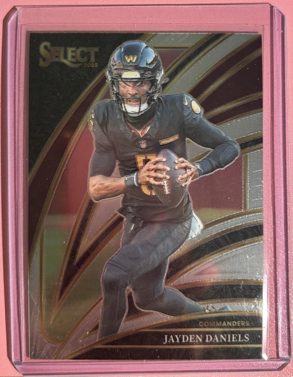 Panini Select Football 2025 Club Level Rookie Jayden Daniels Commanders #289