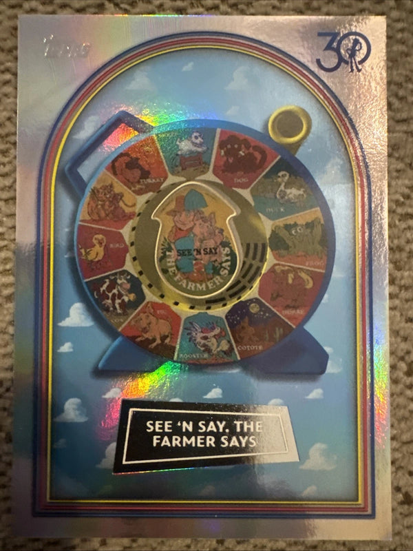 2025 Topps 30 Years Of Toy Story - SEE ‘N SAY, THE FARMER SAYS #43