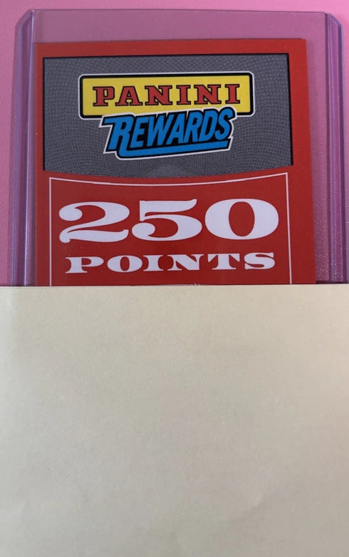 3050 Points Panini Rewards Redemption 12 Cards