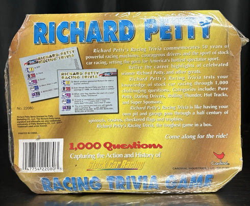 NASCAR Richard Petty Racing Trivia Game Sealed