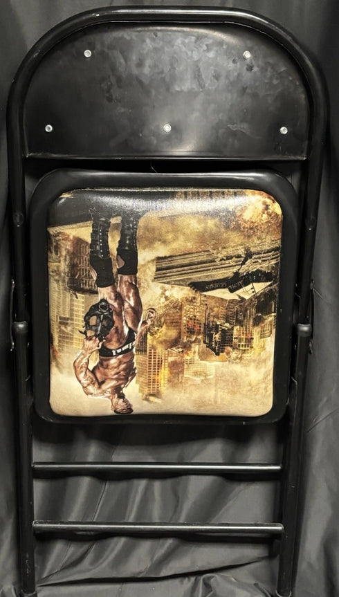 WWE 2007 Armageddon Mellon Arena Pittsburgh Ring Size Chair