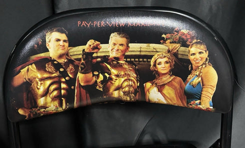 WWE 2006 Royal Rumble PPV Maximus American Airlines Arena Miami Ring Side Chair