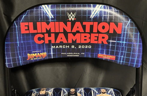 WWE Elimination Chamber 2020 Wells Fargo Center Philadelphia Ring Side Chair