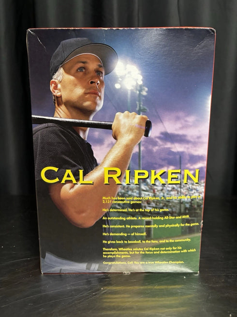 Baltimore Orioles Cal Ripken Jr 1995 Wheaties 12oz Collectors Box Unopened