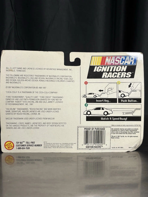 NASCAR Mark Martin 1997 Toy Biz Ignition Racers 1:64 Diecast Valvoline