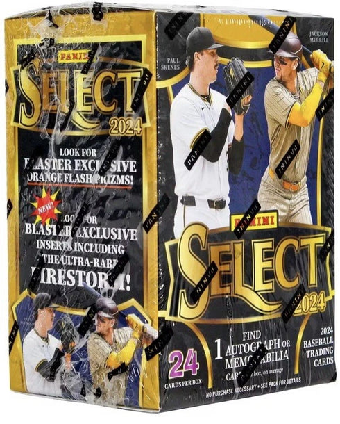 2024 Panini Select Baseball 6 Pack Blaster Box