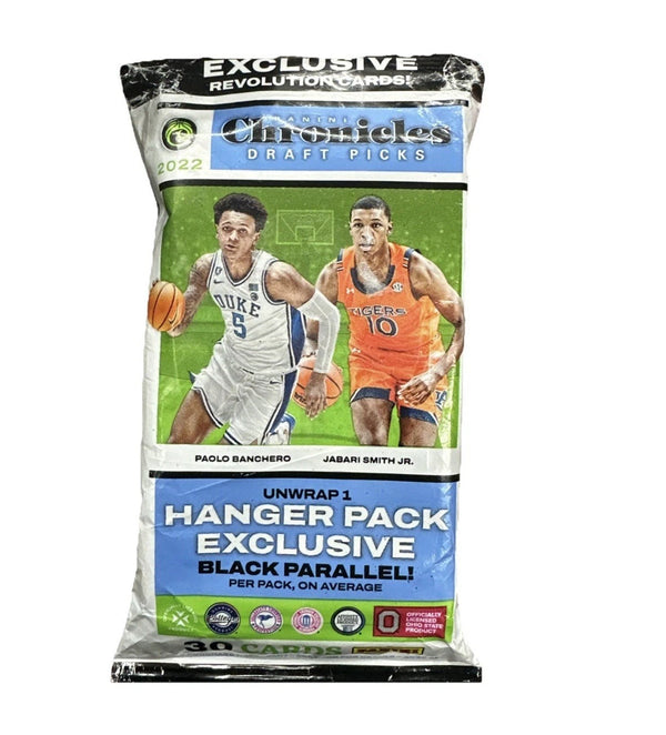 2022 Panini Chronicles Draft Picks Basketball 30 Card Hanger Pack