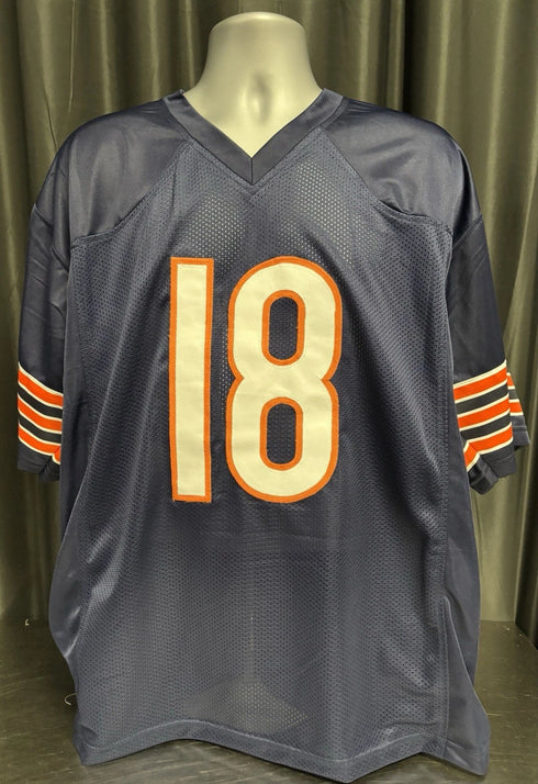 Custom Unsigned Caleb Williams Blue Jersey XL