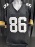 Custom Unsigned Hines Ward Black Jersey XL