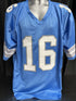 Custom Unsigned Jared Goff Blue Jersey XL