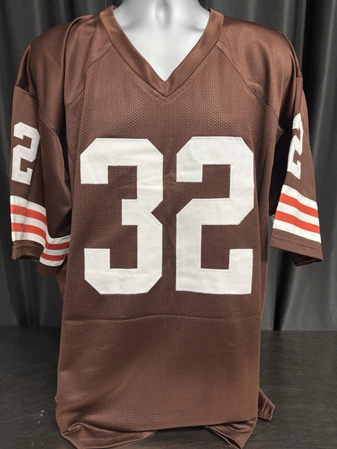 Custom Unsigned Jim Brown Brown Jersey XL