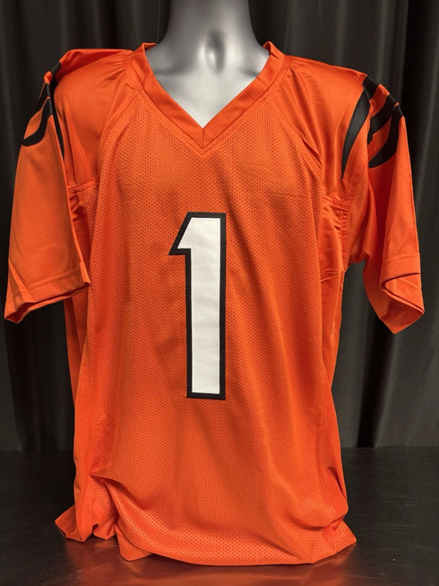 Custom Unsigned JaMarr Chase Orange Jersey XL