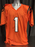 Custom Unsigned JaMarr Chase Orange Jersey XL