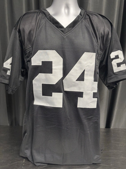 Custom Unsigned Charles Woodson Black Jersey XL