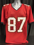 Custom Unsigned Rob Gronkowski Red Jersey XL