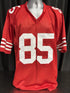 Custom Unsigned George Kittle Red Jersey XL