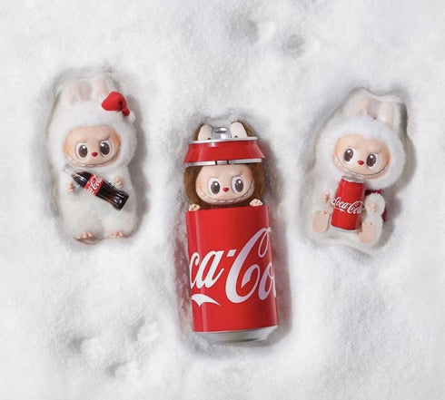 POP MART: THE MONSTERS Labubu Coca-Cola Vinyl Face - 1 Blind Box Sealed