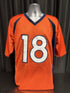 Custom Unsigned Peyton Manning Orange Jersey XL