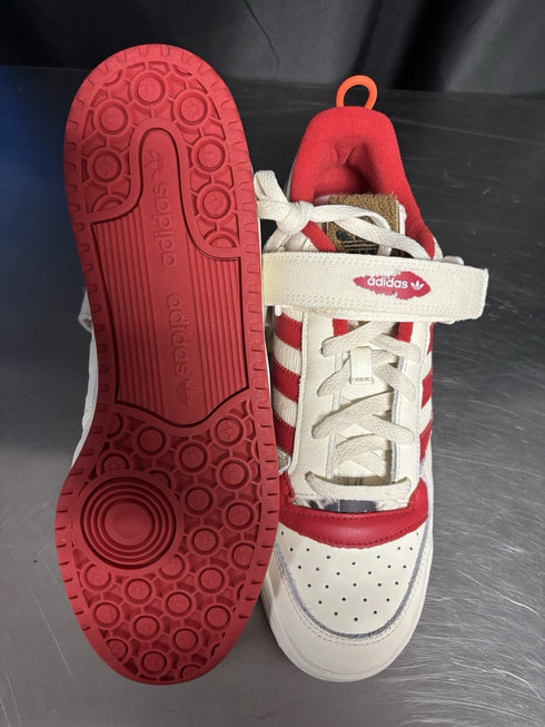 Adidas Men’s Home Alone Forum Low Red And White Size 10 Shoes