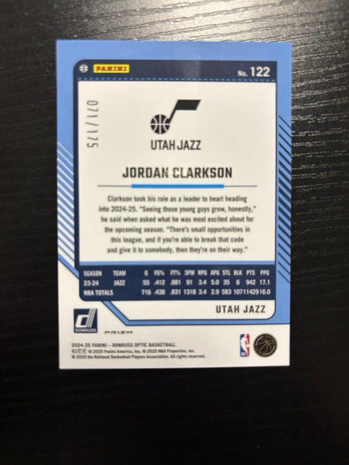 2024 Donruss Optic Jordan Clarkson /175