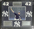 New York Yankees Mariano Rivera Framed With Name Plate Stat Plates
