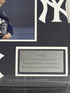 New York Yankees Mariano Rivera Framed With Name Plate Stat Plates