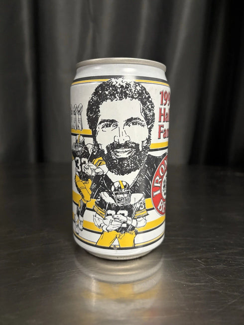 Iron City Beer Franco Harris 12 Oz Commemorative Can