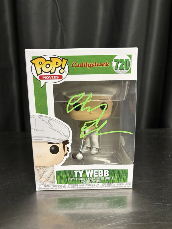 Chevy Chase Signed Caddy Shack Ty Webb Funko Pop 720 JSA