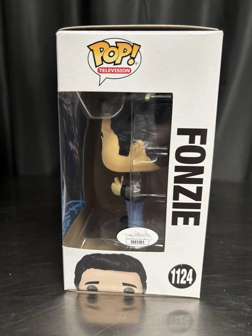 Henry Wrinkler Signed Happy Days Fonzie Funko Pop 1124 JSA