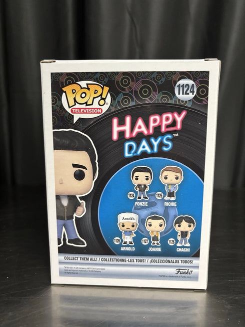 Henry Wrinkler Signed Happy Days Fonzie Funko Pop 1124 JSA