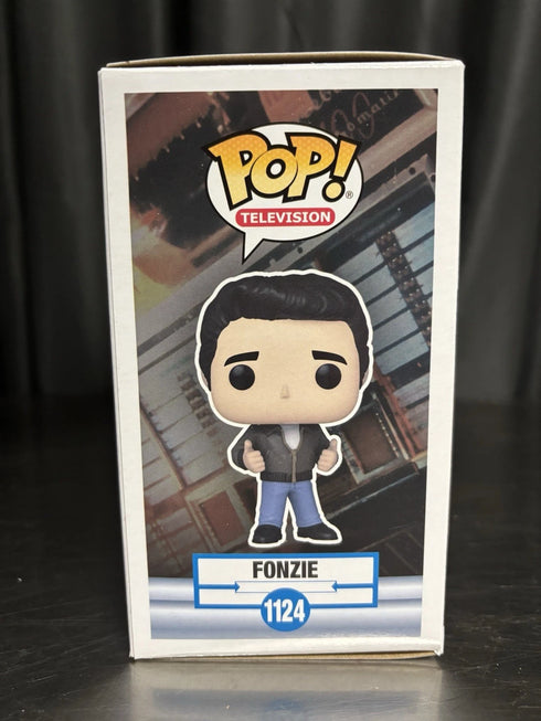 Henry Wrinkler Signed Happy Days Fonzie Funko Pop 1124 JSA