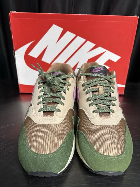 Nike Mens Size 11 Air Max 1 NH Treeline Light Bourdeaux Brand New